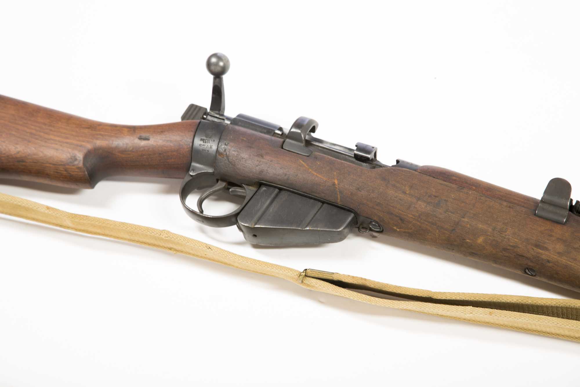 Lot 218G: Enfield SMLE No. 1 Mk III* Infantry Rifle Serial Number Q5014.