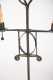 Early Wrought Iron Adjustable Candle Stand