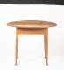 New Hampshire Oval Top Maple Table in the Old Finish