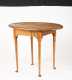 New Hampshire Oval Top Maple Table in the Old Finish