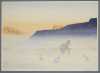 Bob White, Minn./Alaska (20thC) Watercolor Painting "The Ghosts of Dawn"