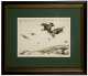 Winfred Marie Louise Austen, England (1876-1964) Etching of Grouse in Flight