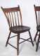 Set of Six Branded "J.P. Wilder" Painted Thumback Chairs
