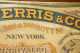 "F.A Ferris & Co." Lithographed Tin Ham Sign