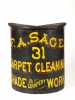 Rare Corner Sign "F.A. SAGE Carpet Cleaning"