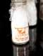 Keene NH Milk Bottle Lot with Registered Guerneys Metal Sign