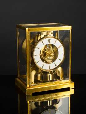 "Le Coultre Atmos" Clock with Case