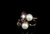 Antique Pearl and Diamond Drop Earrings