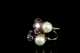 Antique Pearl and Diamond Drop Earrings