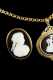 Cameo Pin and Cameo Pendant on Chain
