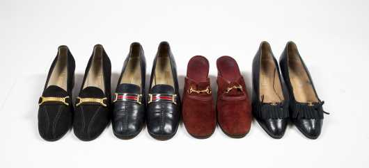 Four Pairs Gucci Heels