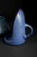 Lot of Five Dark Blue "Hampshire Pottery" Pieces