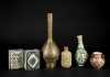 Lot of Six Persian Decorated Items