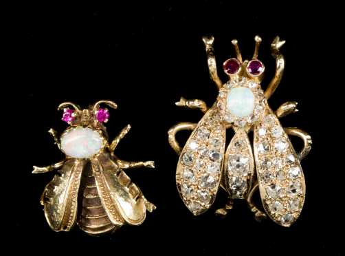 Insect Brooches