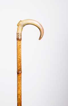 Horn Handled Cane