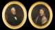 Pair of 19thC Oval Portraits with History