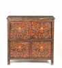 Tibetan Paint Decorated Cabinet