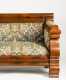 Empire Mahogany Sofa with Quality Upholstery