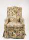 Upholstered 20thC Wing Chair