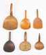 Lot of Six 19thC Wooden Scoops
