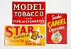 Lot of Three Tobacco Country Store Tin Signs