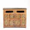 19thC Tibetan Carved and Paint Decorated Cabinet