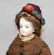 16" French Fashion Bisque Socket Head Doll