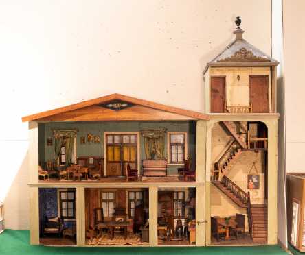 Large Six Room Doll House