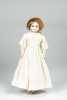 12 1/2" Tall Doll with Bisque Shoulder Head