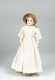 12 1/2" Tall Doll with Bisque Shoulder Head