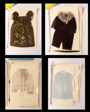 Four Small Doll's Clothes