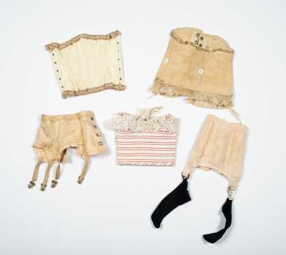 Five Doll's Corsets