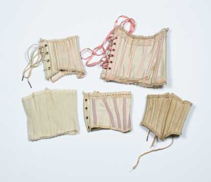 Five Doll's Corsets