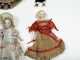 Five Miscellaneous Doll House Dolls