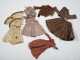 Nine Pieces of Early Doll Clothing