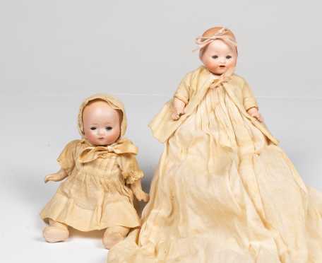 Lot of Two Small Baby Dolls