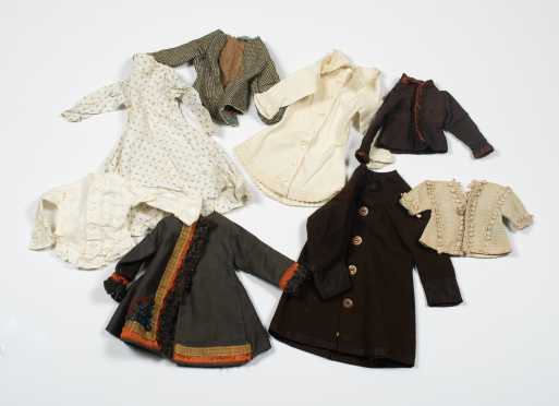 Eight Pieces of Doll's Clothing
