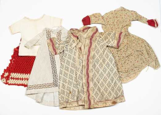 Five Items of Doll's Clothing