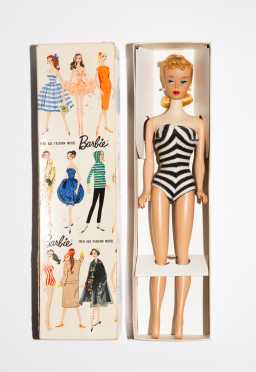 11 1/2" Blonde Barbie Doll in Original Box