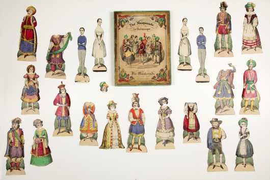 "The Masquerade" Paper Dolls Boxed Set