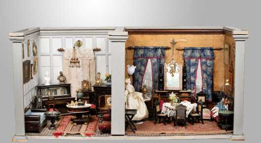 Early 1900s Two Room Diorama