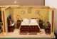 1890s German Two Room Diorama With Original Wallpaper and Flooring