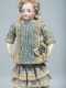 11" French FG 3/0 Painted Eye Bisque Shoulder Head Doll