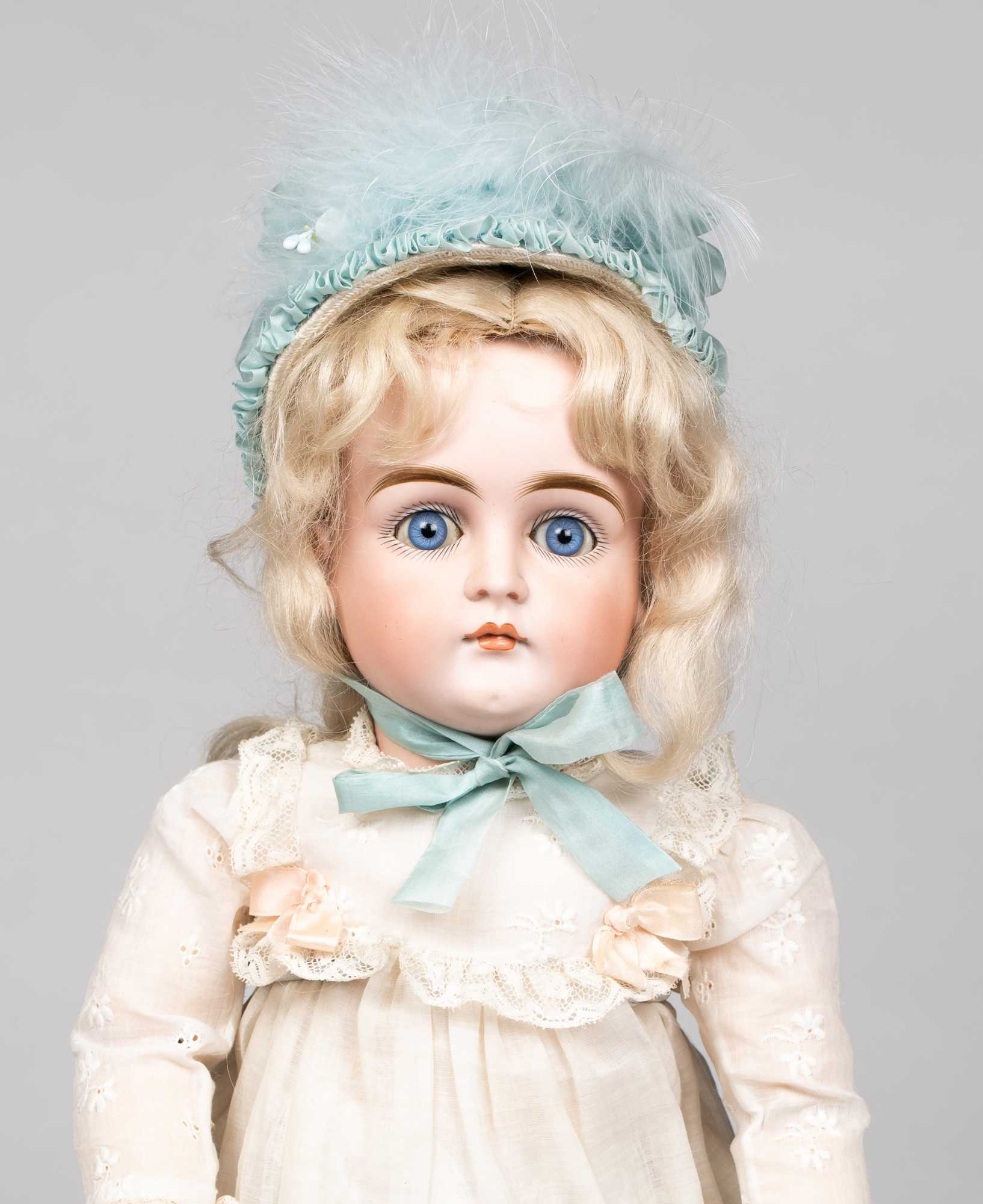 JD Kestner 147 German Bisque Doll Head