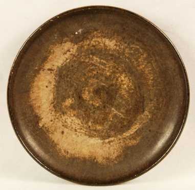 Lucy Rie, round art pottery dish