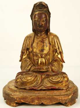 Southeast Asian Cast Bronze Buddha