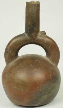 Moche Stirrup Vessel, probably from northern Peru