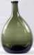 Green Glass Chestnut Flask