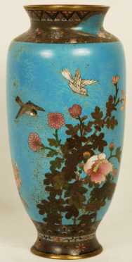 Antique CloisonnÃ© Vase