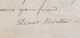 Daniel Webster Handwritten Letter and Envelope